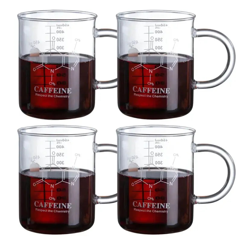 Caffeine Glass Mug 450ml