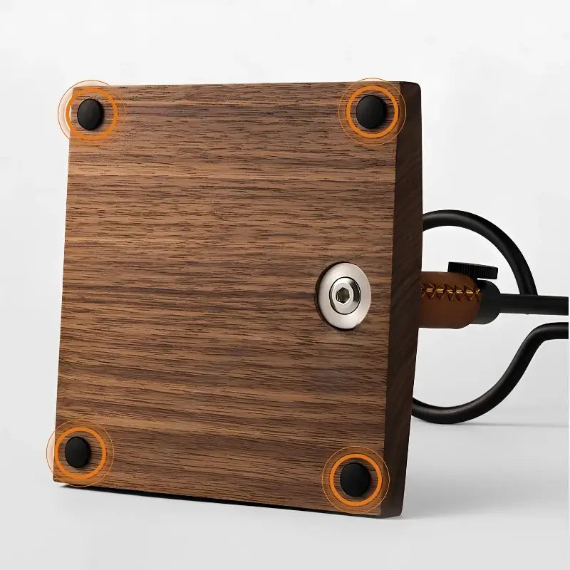 MHW-3BOMBER Drip Station – Adjustable Pour-Over Stand with Walnut Base