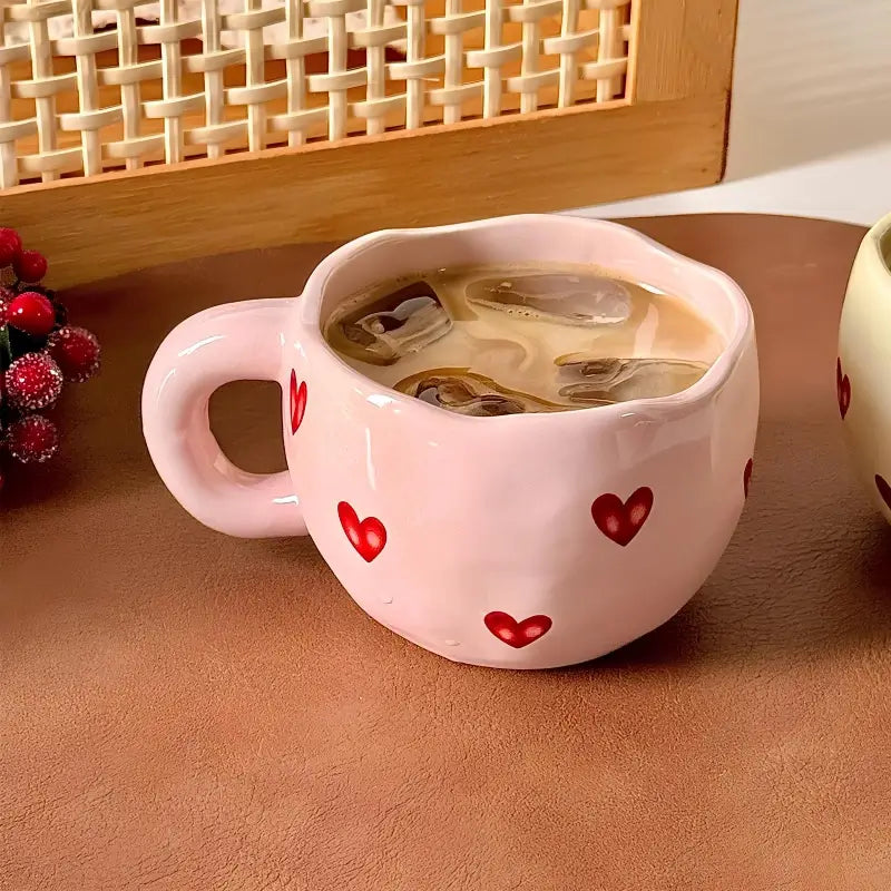 Heartfelt Handcrafted Ceramic Mug