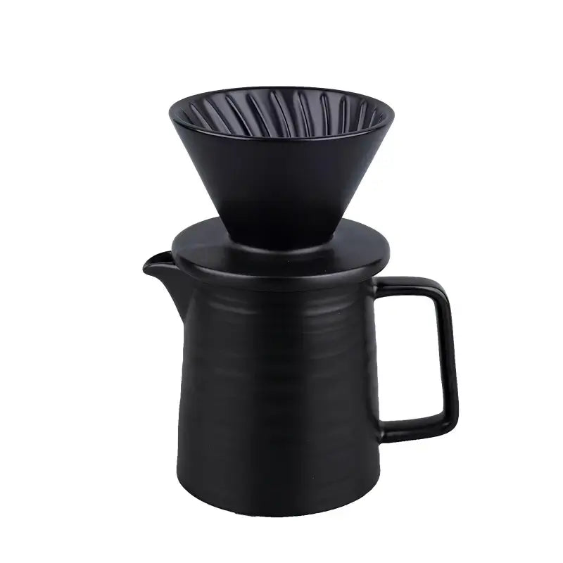 Artisan Stripes V60 Ceramic Coffee Dripper Set