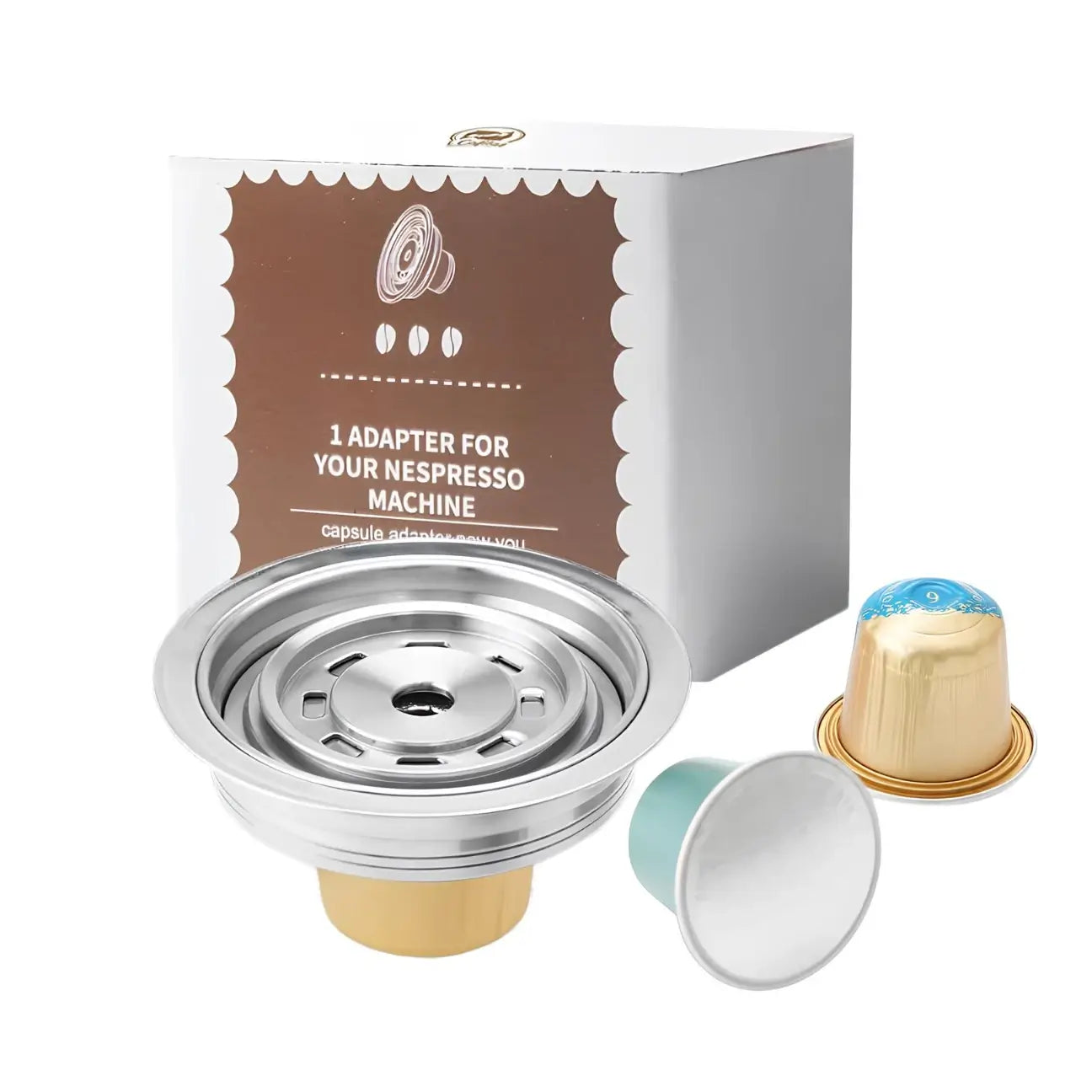 Convert Cap – Nespresso Vertuo Refillable Capsule Adapter