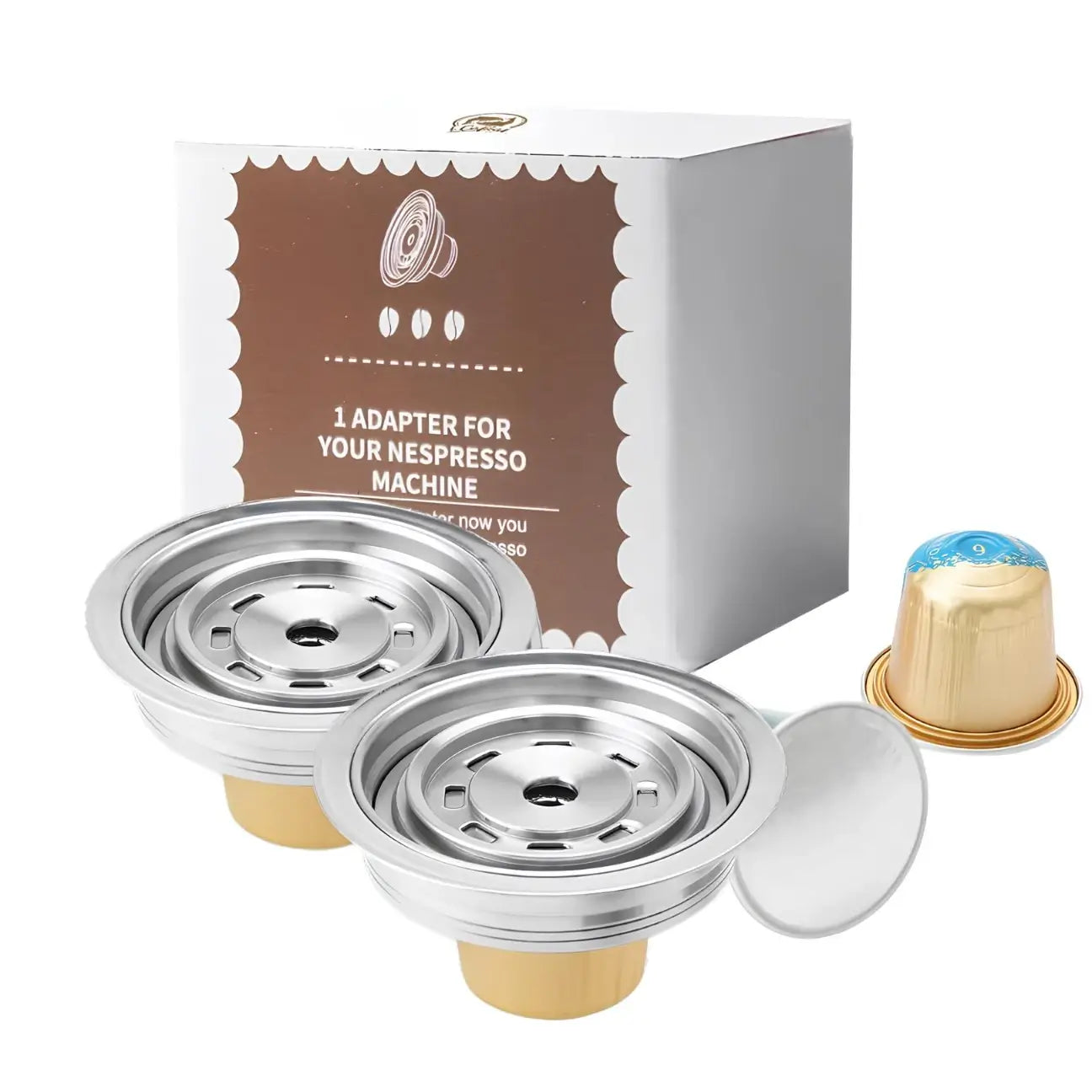 Convert Cap – Nespresso Vertuo Refillable Capsule Adapter
