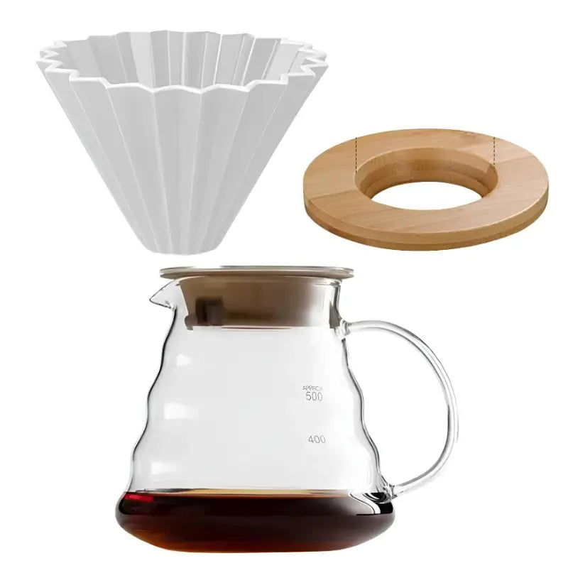 Kumo V60 Pour-Over Coffee Dripper Set
