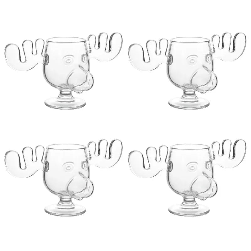 Moose Glass – Iconic Holiday Celebration Mug