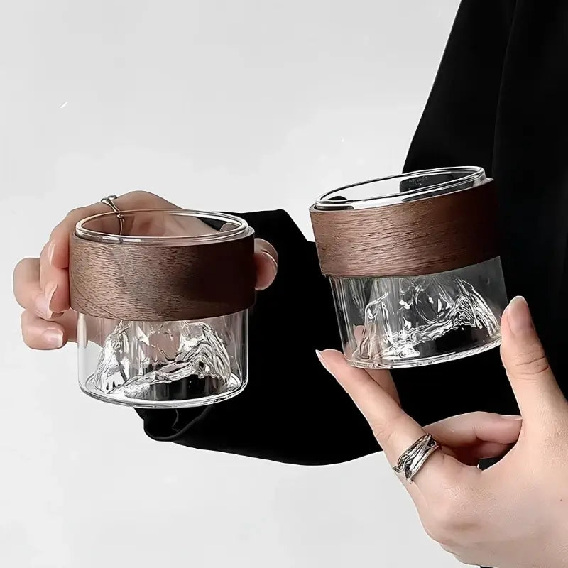 Mountain Glass Handcrafted Mug