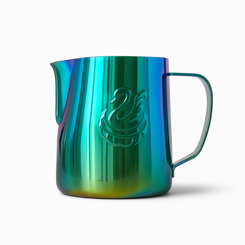 Professional Swan Barista Milk Frothing Pitcher - 600ml Stainless Steel