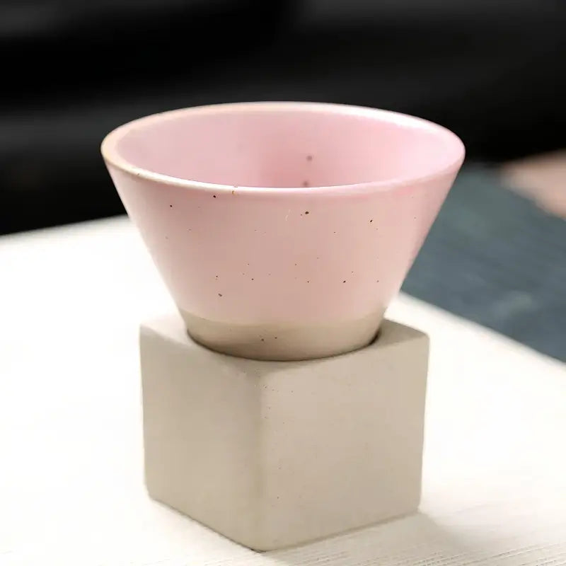 Lotus Cup – Handmade Ceramic Floating Coffee & Tea Cup