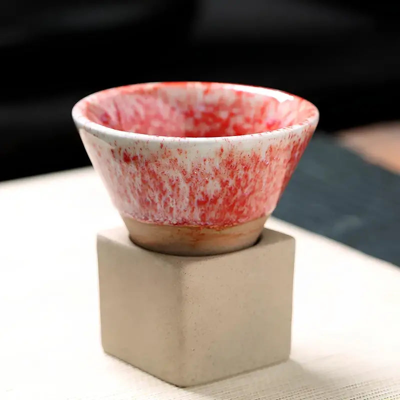 Lotus Cup – Handmade Ceramic Floating Coffee & Tea Cup