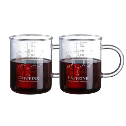 Caffeine Glass Mug 450ml