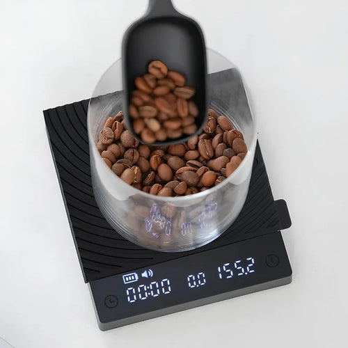 Timemore Black Mirror MINI Scale – Compact Digital Scale for Espresso & Pour-Over Coffee