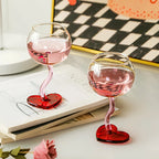 Vintage Heart Handcrafted Glass