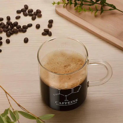 Caffeine Glass Mug 450ml