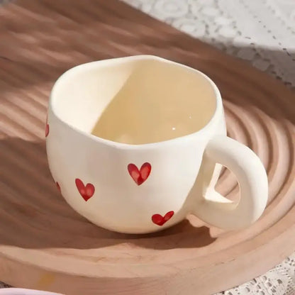 Heartfelt Handcrafted Ceramic Mug