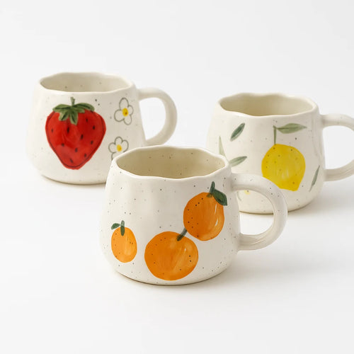 Fruit Garden Handmade Ceramic Mugs