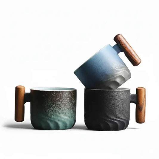 Handcrafted Rustic Ceramic Coffee Mugs