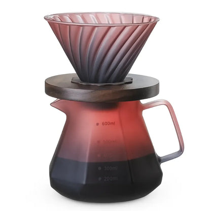 Ruby Brew V60 Kit – Handcrafted Elegance for Coffee Lovers - Limited Edition