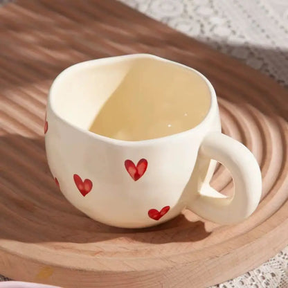 Heartfelt Handcrafted Ceramic Mug
