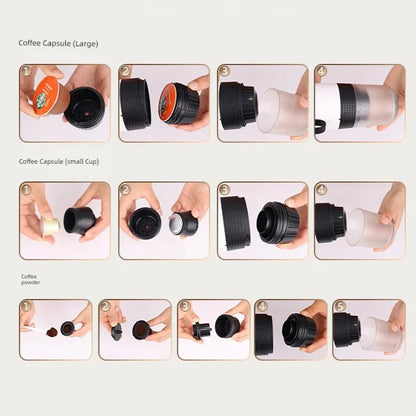 U.Brew Portable Coffee Maker - 3-in-1 USB Rechargeable Coffee Machine - Limited Offer!