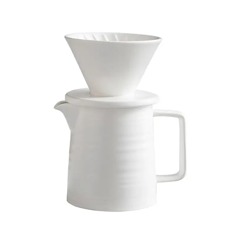 Artisan Stripes V60 Ceramic Coffee Dripper Set