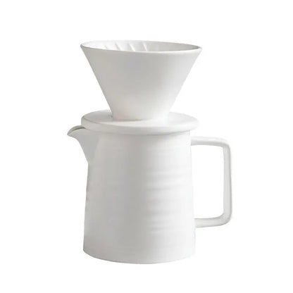Artisan Stripes V60 Ceramic Coffee Dripper Set