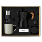 Barista Moka Set – Complete Coffee Gift Kit with Grinder, Mug & Storage
