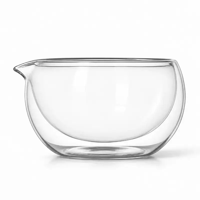 Double Wall Glass Matcha Bowl
