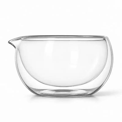 Double Wall Glass Matcha Bowl
