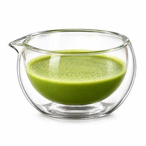Double Wall Glass Matcha Bowl