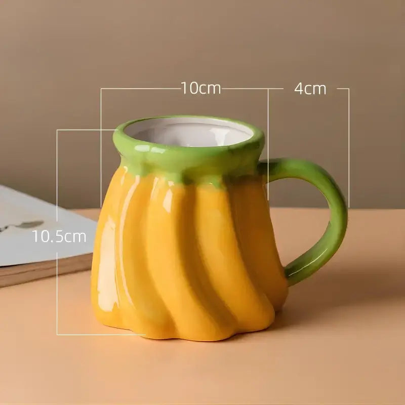 Fruit Mood – Playful Handmade Mug Collection