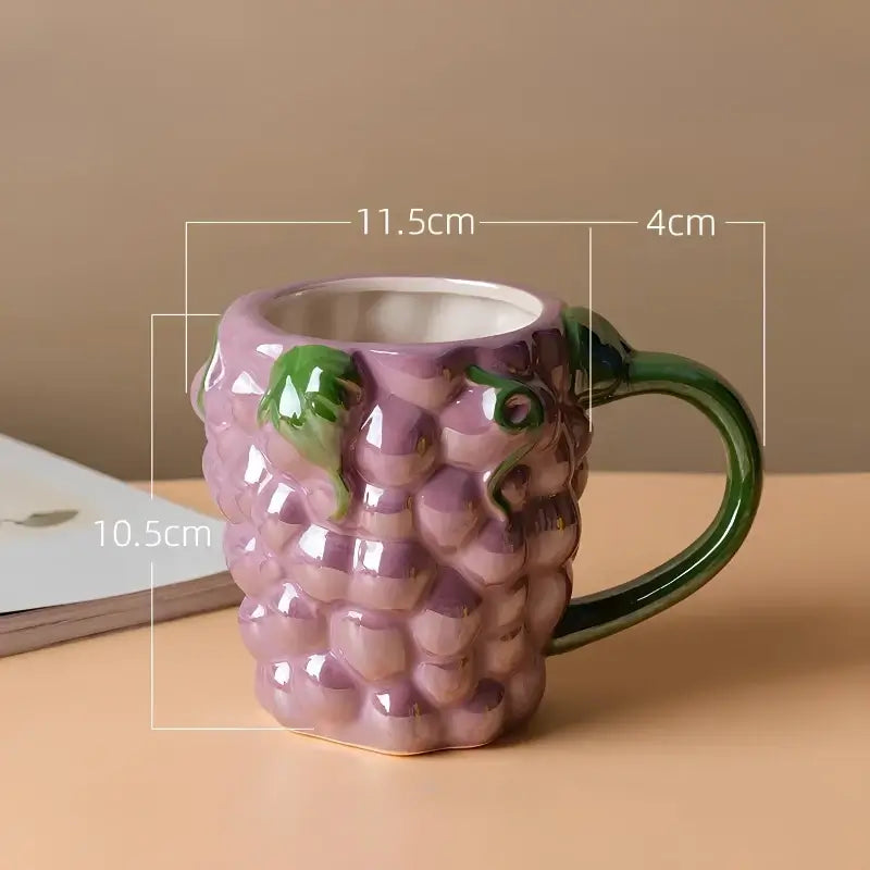 Fruit Mood – Playful Handmade Mug Collection