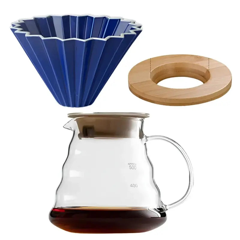 Kumo V60 Pour-Over Coffee Dripper Set