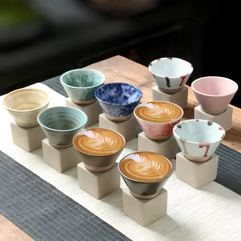 Lotus Cup – Handmade Ceramic Floating Coffee & Tea Cup