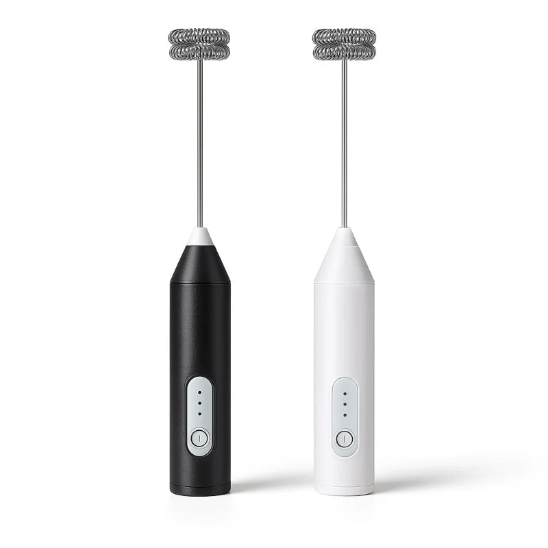 USB Rechargeable Milk Frother – 3-Speed Electric Foam Maker