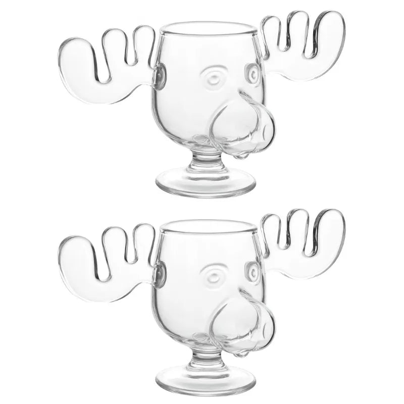 Moose Glass – Iconic Holiday Celebration Mug