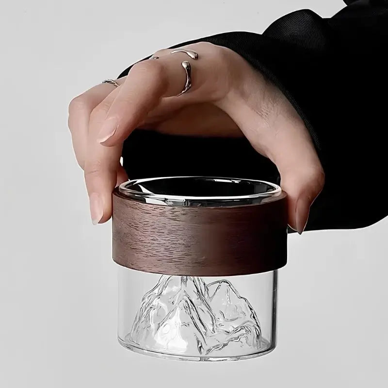 Mountain Glass Handcrafted Mug