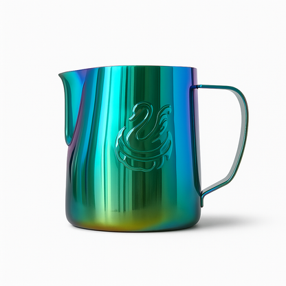 Professional Swan Barista Milk Frothing Pitcher - 600ml Stainless Steel