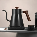 PrecisionFlow Gooseneck Kettle – Electric Pour Over Kettle with Temperature Control & LCD Display